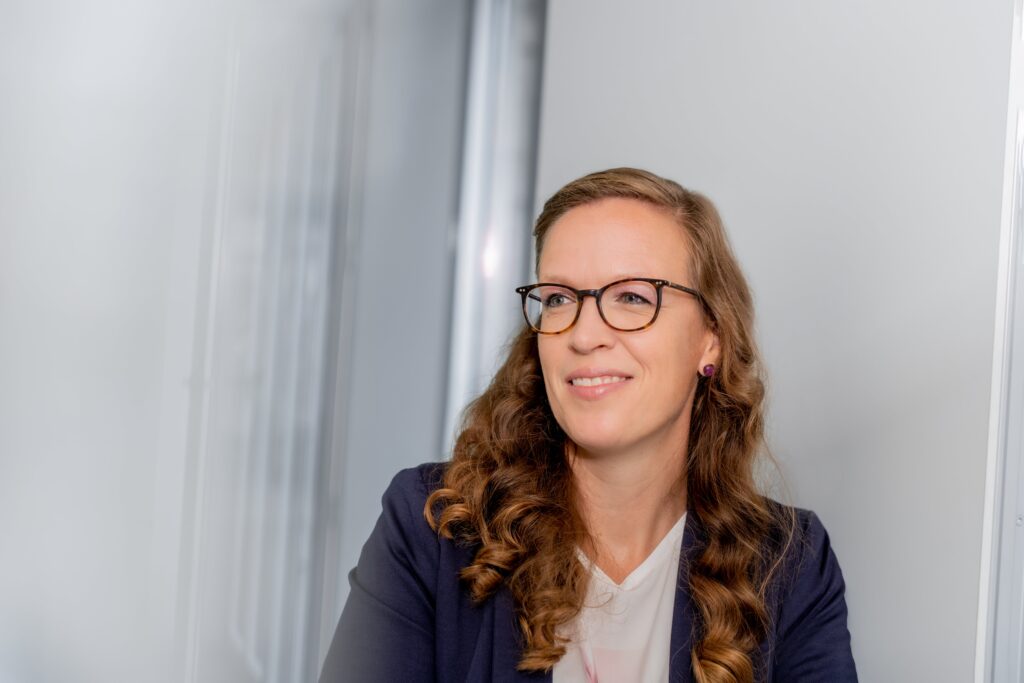 Christin Stock, Head of Corporate Development and Sustainability at VR Bank Rhein-Neckar